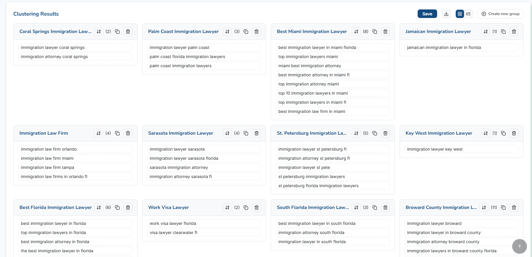 Clustering Demo